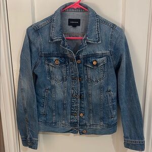 J. Crew Blue Jean Jacket Classic Trucker Style